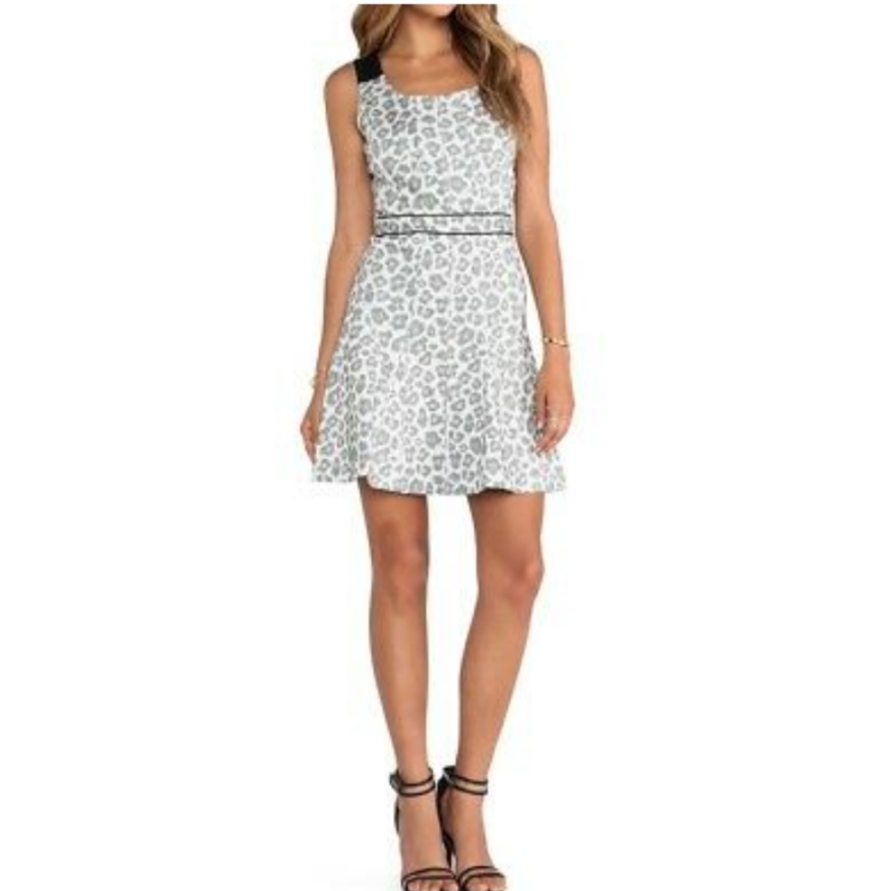 Marc by Marc Jacobs Heather stretch Jacquard mini dress size 2